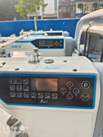 Machine à coudre industrielle numérique JACK A6F-E à point noué à aiguille simple, avec alimentation par aiguille, à vendre