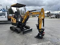 Miniexcavadora Sy16c con Motor, Bomba y Caja de Cambios - Máquina Agrícola de Plantación de Alta Eficiencia