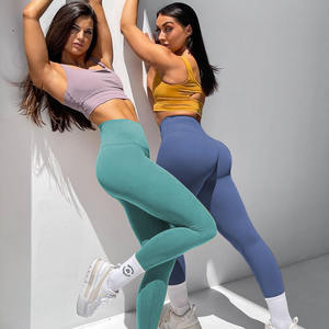 Mallas ajustadas para levantamiento de glúteos para mujer, mallas push up sin costuras para gimnasio, mallas deportivas para mujer, pantalones de Yoga, mallas de entrenamiento para trasero - Product Image 4