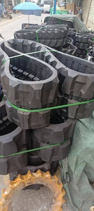 Skid steer karet sabuk Lacak 450*81*76, karet jalur penggali ukuran 400*90*48 - Product Image 3