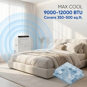 Climatiseur Portable sur Roues 9000 BTU R290 Refroidissement Uniquement, Contrôle WiFi via Application, Classe d'Efficacité Énergétique pour Maison et Hôtel - Product Image 2
