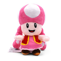 Peluches Super Mario Kawaii de 18 cm, sœur champignon Toade Tte, peluches douces, poupées pour bébés, cadeaux d'anniversaire pour enfants