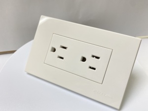 Tiêu chuẩn ý <span class=keywords><strong>USB</strong></span> A + C Ổ cắm chuyển đổi ánh sáng nhà máy Outlet giá tốt điện tường chuyển đổi đơn cực 36 Mét - Product Image 2