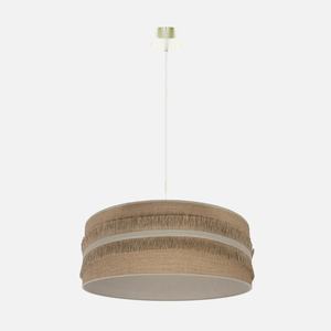 Colgante de cuero con E27, tamaño 50x50 cm, ideal para iluminar espacios y añadir un toque decorativo elegante. - Product Image 1