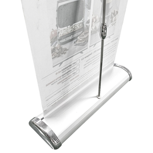 Nhà máy chuyên nghiệp tùy chỉnh Tabletop cuộn lên biểu ngữ A3 tinh tế và nhỏ gọn <span class=keywords><strong>mini</strong></span> biểu ngữ đứng - Product Image 2