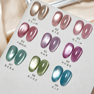 AILANUO Proveedor de Uñas OEM 5g Serie Ojo de Gato Esmalte de Uñas en Gel UV sin TPO Personalizado Esmalte de Uñas en Gel Magnético Ojo de Gato sin HEMA - Product Image 1