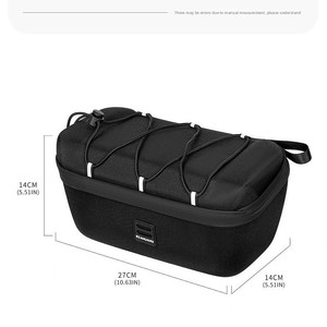 Sac avant de vélo 2L en PU grande capacité, étanche, pour vélos pliants <span class=keywords><strong>Brompton</strong></span>, Java, Neo, Aceoffix, Dahon - Nouvelle collection, offre spéciale - Product Image 2