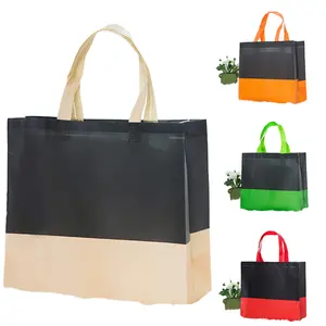 Foldable Non-Woven Shopping Bag - Reusable Tote Pouches