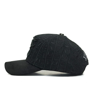 Cappellino da Baseball XKALIBVR Padrino con Ricamo Completo G5, Visiera in Camoscio, Logo con Strass, Personalizzabile, Basso MOQ - Product Image 3