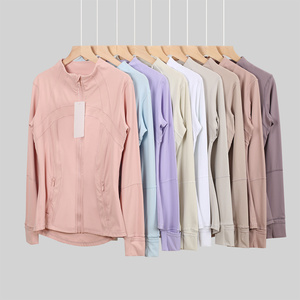 Chaqueta Transpirable con Cierre Dorado para Primavera/Verano, Ropa Deportiva LuLu, Nueva Colección Yoga, Ropa Exterior para Correr, Elegante, Corte Regular, 2026 - Product Image 4