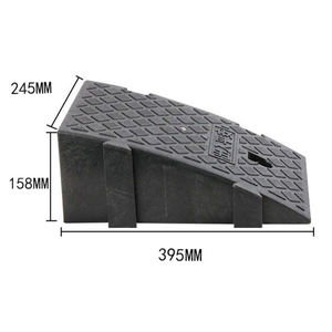 Ramp Plastik Hitam 16cm untuk Mobil, Skuter, Kursi Roda, Jalan Masuk, Pinggir Jalan, Pintu, dan Tempat Parkir Kendaraan Tinggi - Promo! - Product Image 1