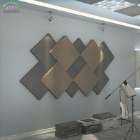 Module d'absorption acoustique basse fréquence, combinaison pour hôtels et appartements, conception de modèle 3D, capacités de solutions graphiques, écologique 0.4
