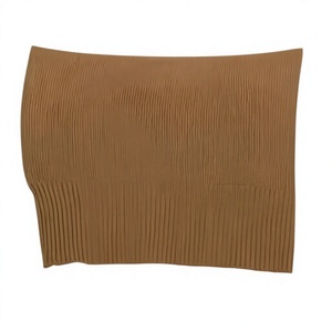 T-shirt en tricot à manches courtes pour homme, couleur kaki, col rond, bordure contrastée rayée, coupe décontractée - Product Image 2