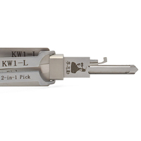 Kit de crochetage et décodeur Lishi 2-en-1 KW1-L – Outils de serrurier Lishi pour serrures de portières de véhicules