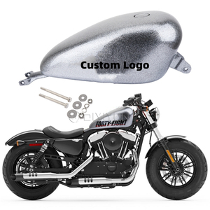 לוגו מותאם אישית אופנוע מנוע דלק שמן גדול גז בנזין דלק טנק להארלי Sportster 883 1200 72 X48 - Product Image 2