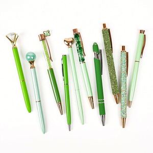 Stylo à bille et stylet 2-en-1 en plastique avec pointe rotative pour cadeaux promotionnels - Product Image 4