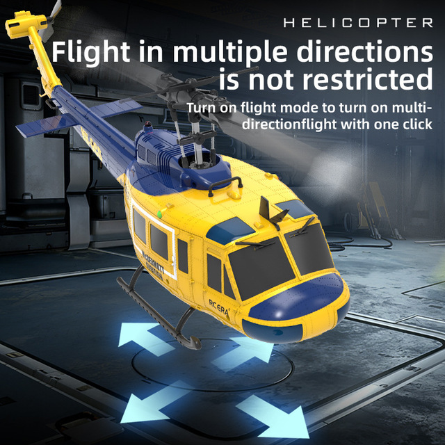 2.4G remote control helicopter model with one-key reverse flight 3D stunt toy drone
