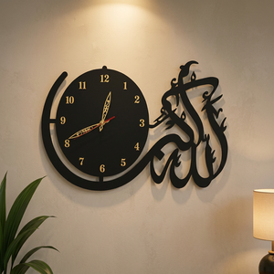 <b>Modern</b> Metal <b>Wall</b> <b>Clock</b> With Abstract Dragon Design Quartz Analog Silent Hanging <b>Clock</b> For Living Room Decor - Product Image 2