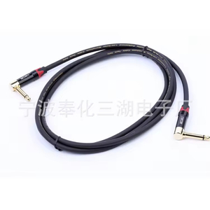 Câble audio pour instrument de musique guitare ABCCABLS de haute qualité, doré, avec connecteurs <span class=keywords><strong>Jack</strong></span> <span class=keywords><strong>RCA</strong></span> 6.35, 6.3, 6.25, conformes RoHS et CE, accessoires - Product Image 3