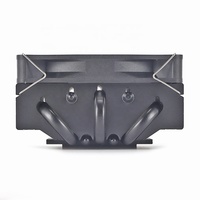 Mode baru pc pendingin udara horizontal universal untuk intel AMD pendingin cpu menyala 90mm Kipas menara hitam tembaga pipa panas radiator