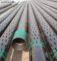 Tubería Ranurada API 5CT J55 K55 N80 L80 P110 de Acero al Carbono para Control de Arena en Pozos Petroleros