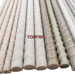 เหล็กเส้นไฟเบอร์กลาส FRP ความแข็งแรงสูง แบบตัน เกลียวเต็มเส้น - Product Image 2