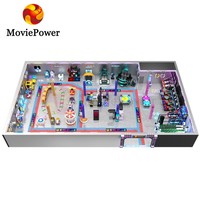 Máquina de Juegos Arcade MoviePower, Equipo de Entretenimiento para Interiores, Juegos para Niños, Máquina de Juegos Operada con Monedas