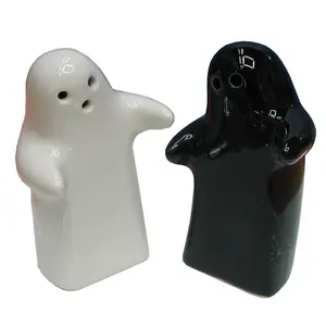 Ywbeyond sứ cao gia vị Jar độc đáo quà lưu niệm đám cưới Ngày Valentine Quà Tặng gia vị Caddy ôm Salt Pepper Shakers hộp