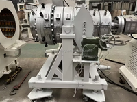 Machine de production de tubes et tuyaux en ABS, HDPE, LDPE, PE, PP, PPR entièrement automatique à vis unique LYD