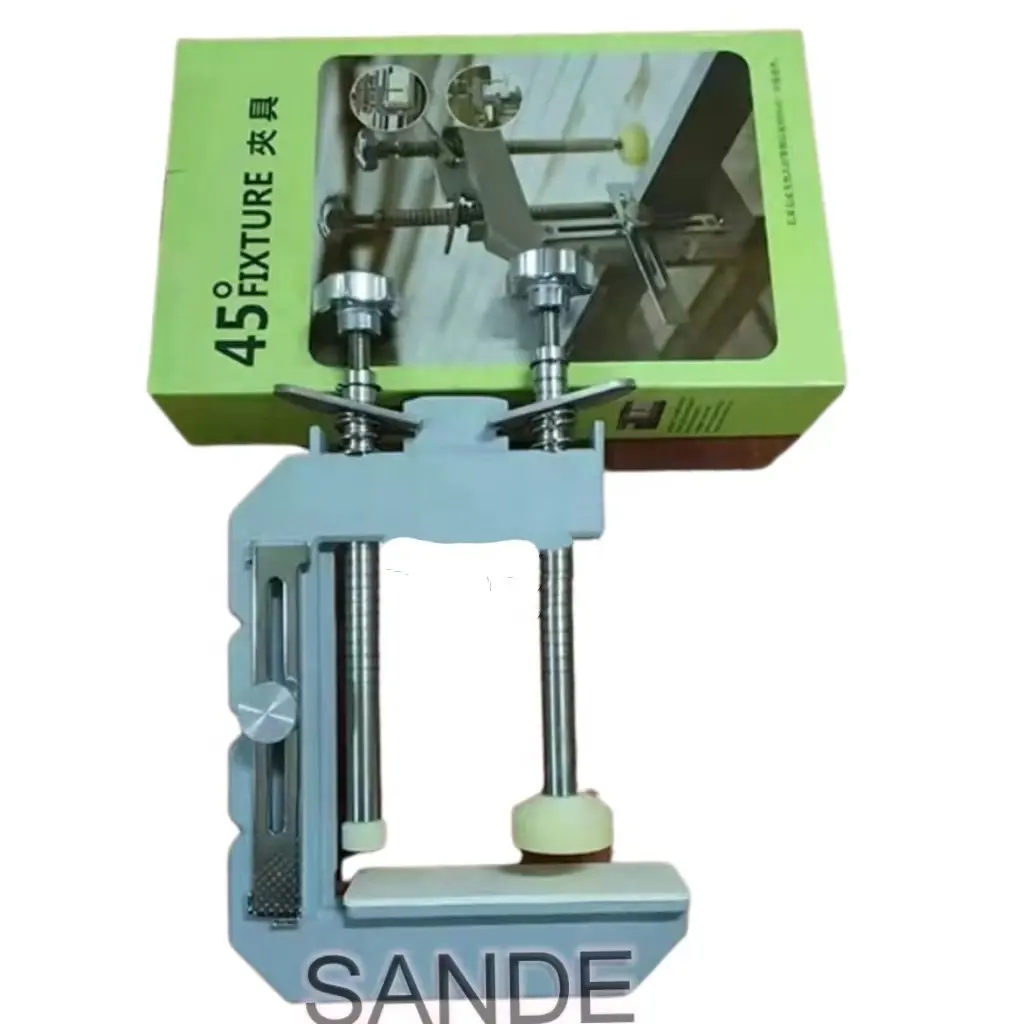 SANDE Sale Factory directly Aluminium Stone 45 degree mitre clamp for countertop mitre clamp