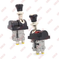 Valve de commande pneumatique de cabine de camion à benne basculante FLYBY, levier de commande hydraulique