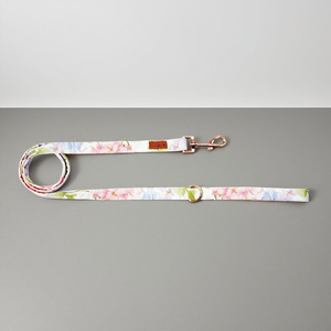 1.5m luxe moderne mode chien laisse sans fin été coton personnalisé Durable élégant Simple impression confortable en gros - Product Image 1