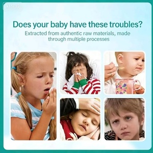 Parche Herbal para Aliviar la <span class=keywords><strong>Garganta</strong></span> de los Niños, Cuidado del Cuello y Pecho para el Soporte y Relajación de la <span class=keywords><strong>Garganta</strong></span> Infantil - Product Image 2