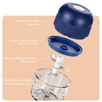 Draagbare Elektrische Type-C Keuken Chopper Mini Food Cutter Fruit Groenten Salade Sla Gember Ook Vlees Vleesmolen Knoflooksnijder