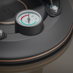 เครื่องวัดแรงดันสุญญากาศแบบมือถือขนาด 8 นิ้ว ระดับอุตสาหกรรม - เครื่องมือยกของหนัก รับน้ำหนักได้ 100 กิโลกรัม ได้รับการรับรองมาตรฐาน CE - Product Image 5