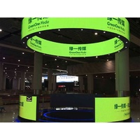 Ensemble cylindre créatif rotatif à Led gpp3, pantalon gitan pour montage mural, présentoir rotatif, Smd