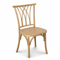 Chaise en résine Willow K/D Design, légère et durable, pour l'école, la maternelle, les événements, le jardin, les mariages
