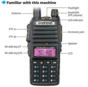 Walkie Talkie <span class=keywords><strong>Baofeng</strong></span> <span class=keywords><strong>UV</strong></span>-<span class=keywords><strong>82</strong></span> de Largo Alcance, Digital, para Radio <span class=keywords><strong>UV</strong></span>-<span class=keywords><strong>82</strong></span> <span class=keywords><strong>10W</strong></span> GMRS, Comunicación Bidireccional Portátil para Radio, para una Comunicación Clara - Product Image 3