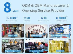 <span class=keywords><strong>Valises</strong></span> à roulettes <span class=keywords><strong>de</strong></span> luxe modernes, prix direct d'usine OEM/ODM, ensemble <span class=keywords><strong>de</strong></span> 3 pièces avec serrure à combinaison, portables pour les voyages - Product Image 6