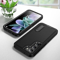 Étui de téléphone antichoc avec béquille intégrée, coque de protection résistante aux chutes, coque robuste pour Samsung S25 Ultra S24 Ultra A54 A16