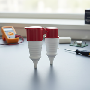 จอร์แดน JD-214L/JD-224L 4P 16A ขั้วต่ออุตสาหกรรมสีแดง IP44 32A 3P + PE พร้อม L บรรเทาความเครียด - Product Image 4