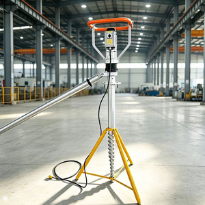 Pile driver portatif <span class=keywords><strong>220V</strong></span> adapté à la pose de pieux de fondation de bâtiments, au battage de pieux photovoltaïques solaires, et au battage de pieux à vis. - Product Image 1