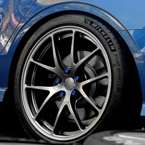 Jantes en alliage forgé de style FI-R de 17, 18 et 19 pouces, 5x112, 5x114.3, 5x120, noir mat, pour VW CC, Passat, Golf R, <span class=keywords><strong>Arteon</strong></span>, Jetta GLI - Product Image 5