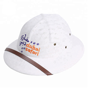 Paja Safari Adulto Pith Explorer Casco Sombrero al aire libre con diadema ajustable para Jungle Safari Explorer <span class=keywords><strong>Disfraz</strong></span> - Product Image 1