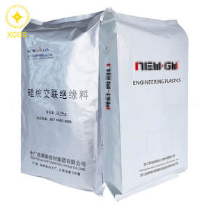 Customization Aluminum Foil <b>Bag</b> for Powder Plastic Particles Packing Al Foil 25Kg Bulk <b>Bag</b> With Valve Custom Sizes Logo Print - Product Image 1