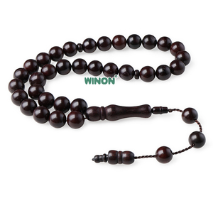 Tasbih Winon Natural Kuka 6mm 33 Butir, Tasbih Doa, Tesbih, Nyaman Digenggam, Untuk Dzikir Sehari-hari, Hadiah Islami, Misbaha