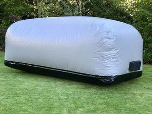 Protection Extérieure Gonflable Capsule Voiture Bulle Couverture 5x2x2m Auto Gonflable Grêle Preuve Couverture De Voiture Dôme 0.7mm PVC Bâche - Product Image 2