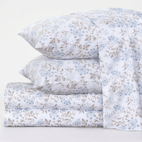 OEM Convient aux matelas jusqu'à 16 pouces de profondeur, antistatique, conforme aux normes nationales, imprimé, 100% coton biologique, ensemble de draps personnalisés à motifs floraux