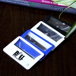 Biểu tượng tùy chỉnh Led thẻ tín dụng thắp sáng Kính Lúp <span class=keywords><strong>Magnifier</strong></span> Quà tặng khuyến mãi - Product Image 5