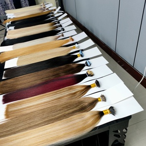 Extensiones de Cabello Adhesivas Doble Trama 100% Ruso Humano Virgen para Salón, Extensiones de Cabello Adhesivas al por Mayor - Product Image 2